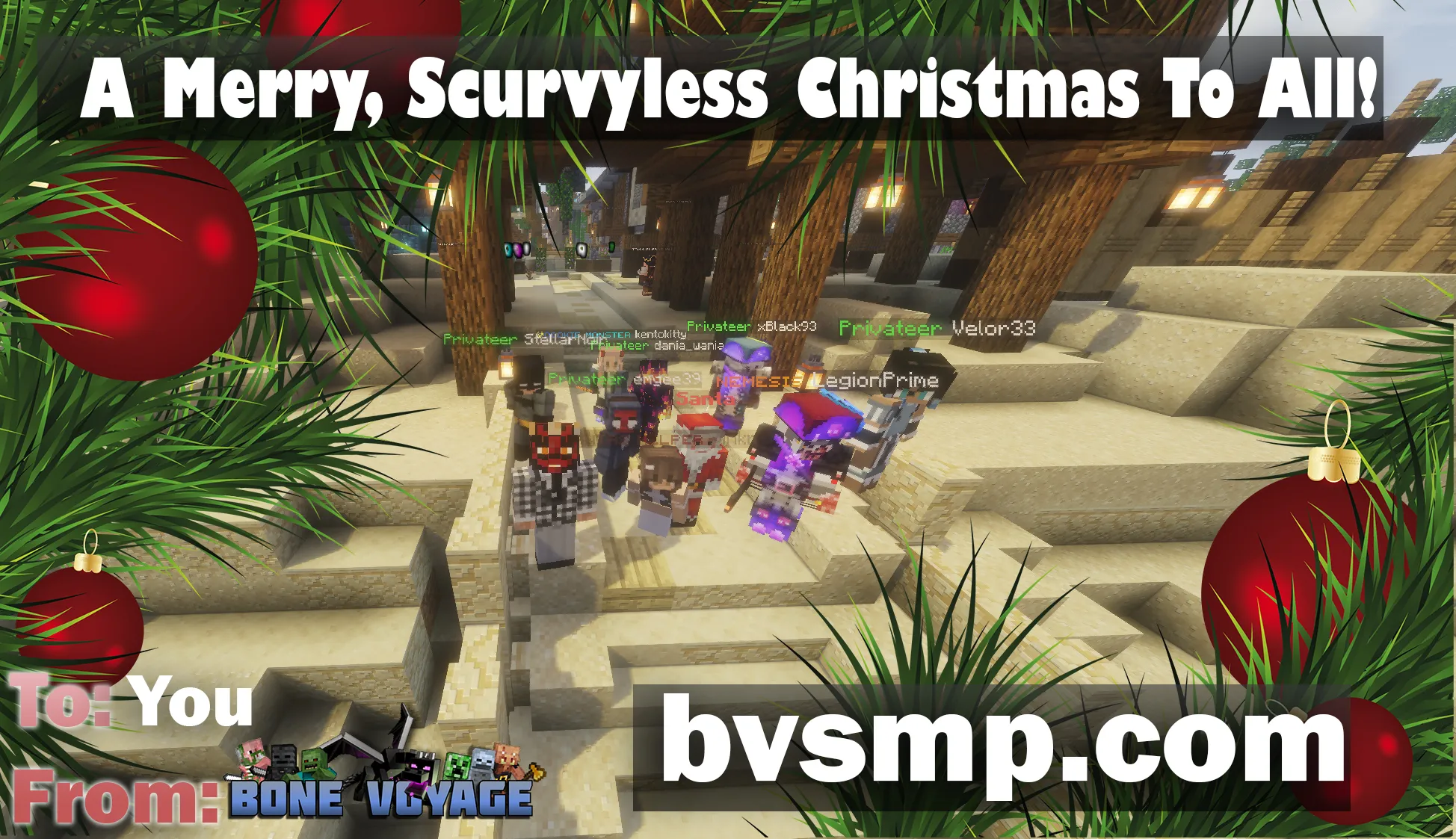 Merry Christmas from Bone Voyage!